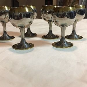 NWT. AUTHENTIC ZEPTER MASTERPIECE DRINKING SET “PRINCE” 6 person. GOLD 24 k